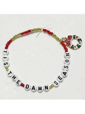 Taylor Swift Eras Tour Friendship Bracelet ‘Tis The Damn Season Evermore